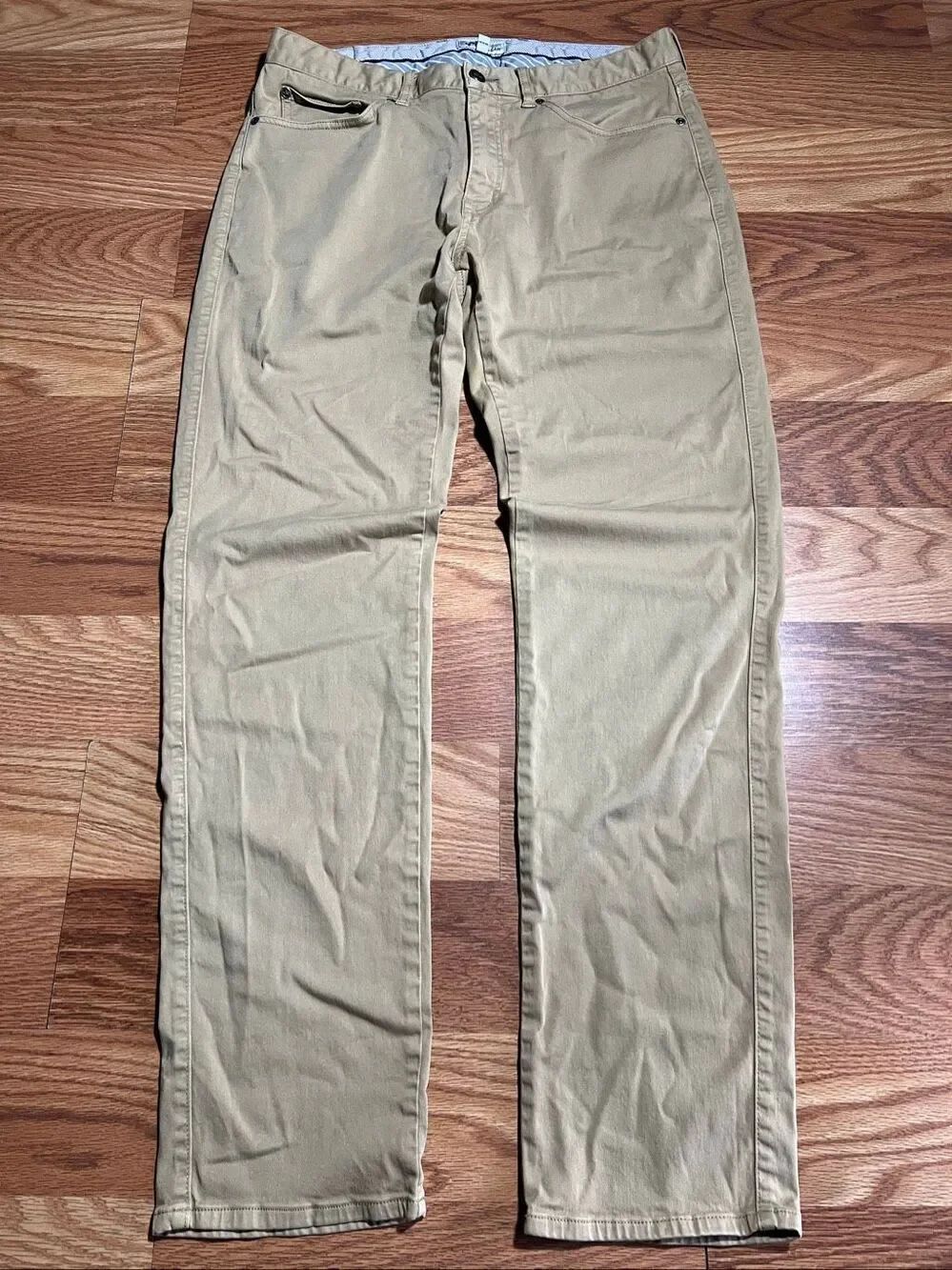 Peter Millar Men’s Ultimate Sateen Five-Pocket Pants 33x32